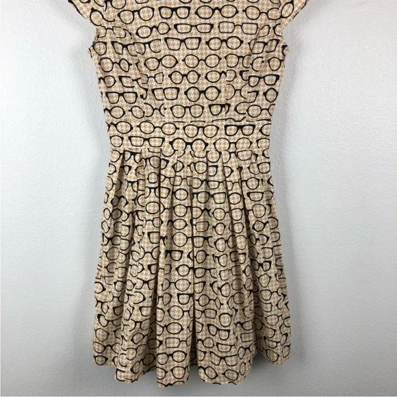 Modcloth fervour clear as day off dress glasses xs - Picture 5 of 9